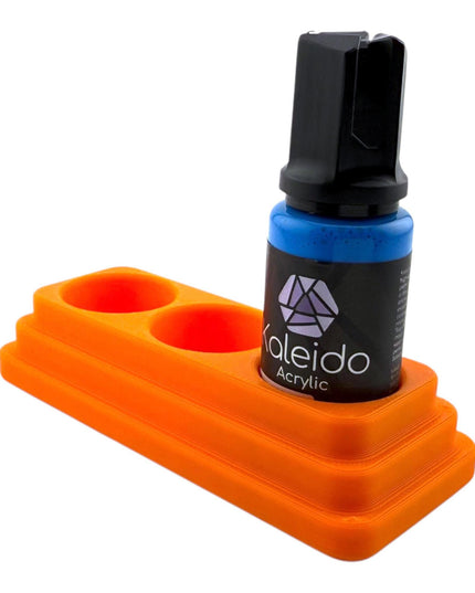 Jeff Did It - 20ml Paint Bottle Organizer - Compatible with Gaahleri Kaleido 20ml Paint Bottles - Holds 3 Bottles - Made in the USA