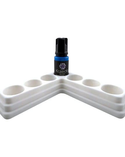 Jeff Did It - 20ml Paint Bottle Organizer - Compatible with Gaahleri Kaleido 20ml Paint Bottles - Holds 7 Bottles - Made in the USA