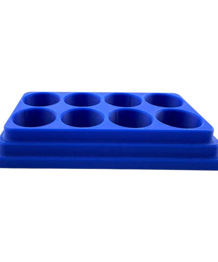 Jeff Did It - 20ml Paint Bottle Organizer - Compatible with Gaahleri Kaleido 20ml Paint Bottles - Holds 8 Bottles - Made in the USA