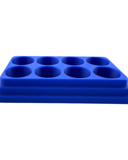 Jeff Did It - 20ml Paint Bottle Organizer - Compatible with Gaahleri Kaleido 20ml Paint Bottles - Holds 8 Bottles - Made in the USA