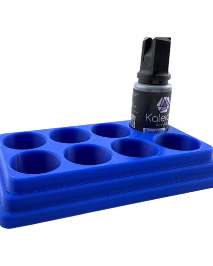 Jeff Did It - 20ml Paint Bottle Organizer - Compatible with Gaahleri Kaleido 20ml Paint Bottles - Holds 8 Bottles - Made in the USA