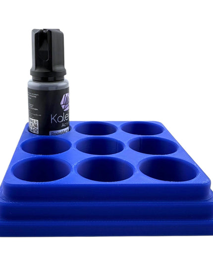 Jeff Did It - 20ml Paint Bottle Organizer - Compatible with Gaahleri Kaleido 20ml Paint Bottles - Holds 9 Bottles - Made in the USA