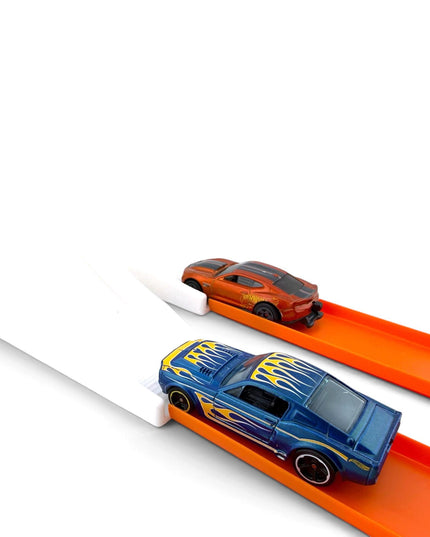 Jeff Did It! - 1/64 Scale 2 Jump Ramp Set - Great Gift - Works on Hot Track - 3D Printed - Designed and Manufactured in America