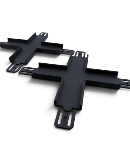 Jeff Did It! - 1/64 Scale Straight Cross Track Set - Set of 2 - Works on Hot Track - 3D Printed - Designed and Manufactured in America