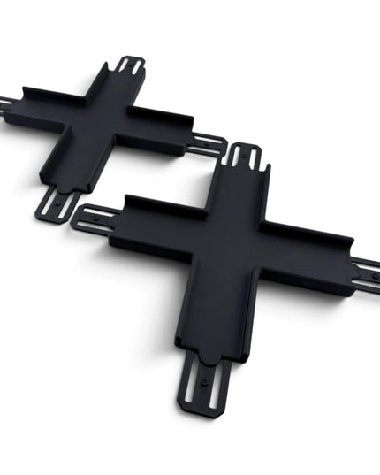 Jeff Did It! - 1/64 Scale Straight Cross Track Set - Set of 2 - Works on Hot Track - 3D Printed - Designed and Manufactured in America