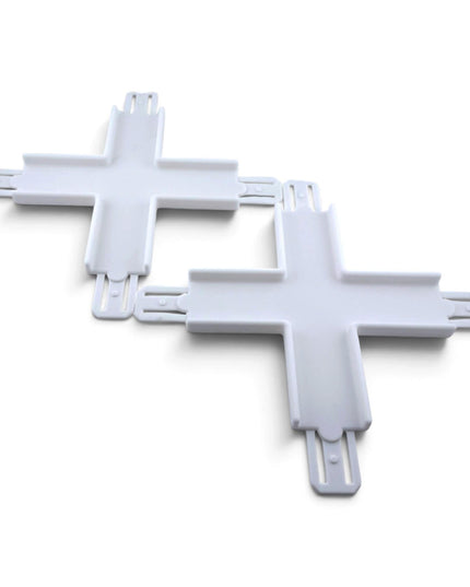 Jeff Did It! - 1/64 Scale Straight Cross Track Set - Set of 2 - Works on Hot Track - 3D Printed - Designed and Manufactured in America