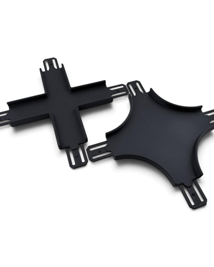 Jeff Did It! - 1/64 Scale Curved and Straight Cross Track Set - 1 Each - Works on Hot Track - 3D Printed - Designed and Made in the USA