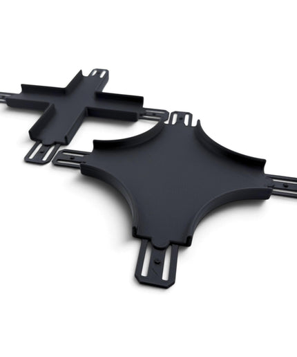 Jeff Did It! - 1/64 Scale Curved and Straight Cross Track Set - 1 Each - Works on Hot Track - 3D Printed - Designed and Made in the USA
