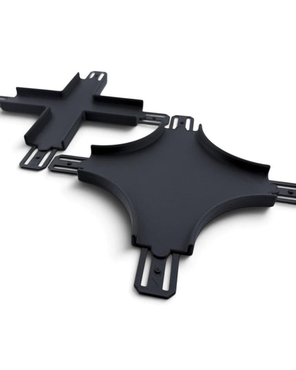 Jeff Did It! - 1/64 Scale Curved and Straight Cross Track Set - 1 Each - Works on Hot Track - 3D Printed - Designed and Made in the USA