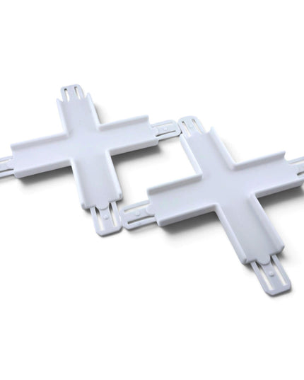 Jeff Did It! - 1/64 Scale Straight Cross Track Set - Set of 2 - Works on Hot Track - 3D Printed - Designed and Manufactured in America